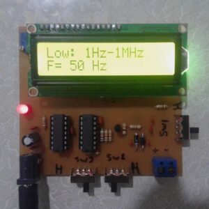 پروژه فرکانس متر 1 هرتز تا 1 گیگاهرتز حرفه ای